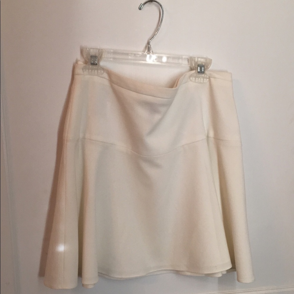 white skirt